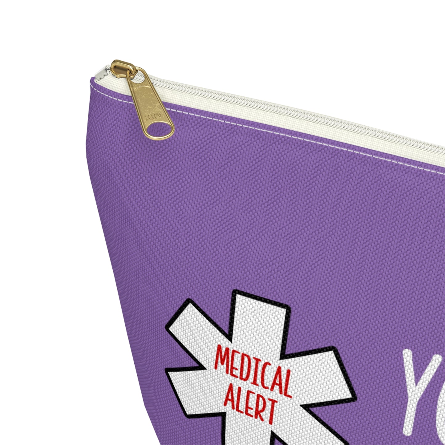 Custom Medicine Bag, Personalized Emergency Medication Bag, Diabetes bag, Medical Alert Bag, Pill organizer travel bag, Meds Pouch,