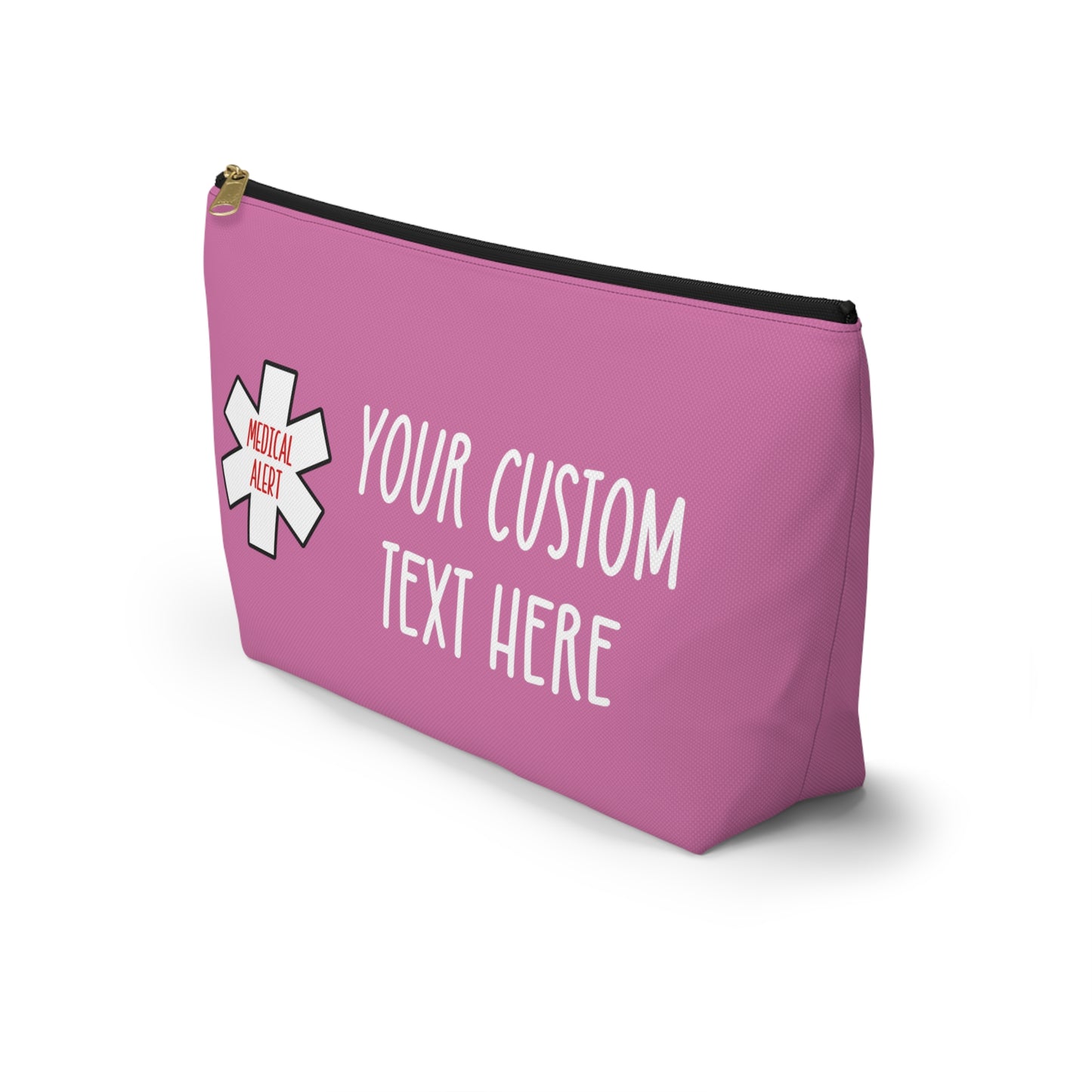 Custom Medicine Bag, Personalized Emergency Medication Bag, Diabetes bag, Medical Alert Bag, Pill organizer travel bag, Meds Pouch,