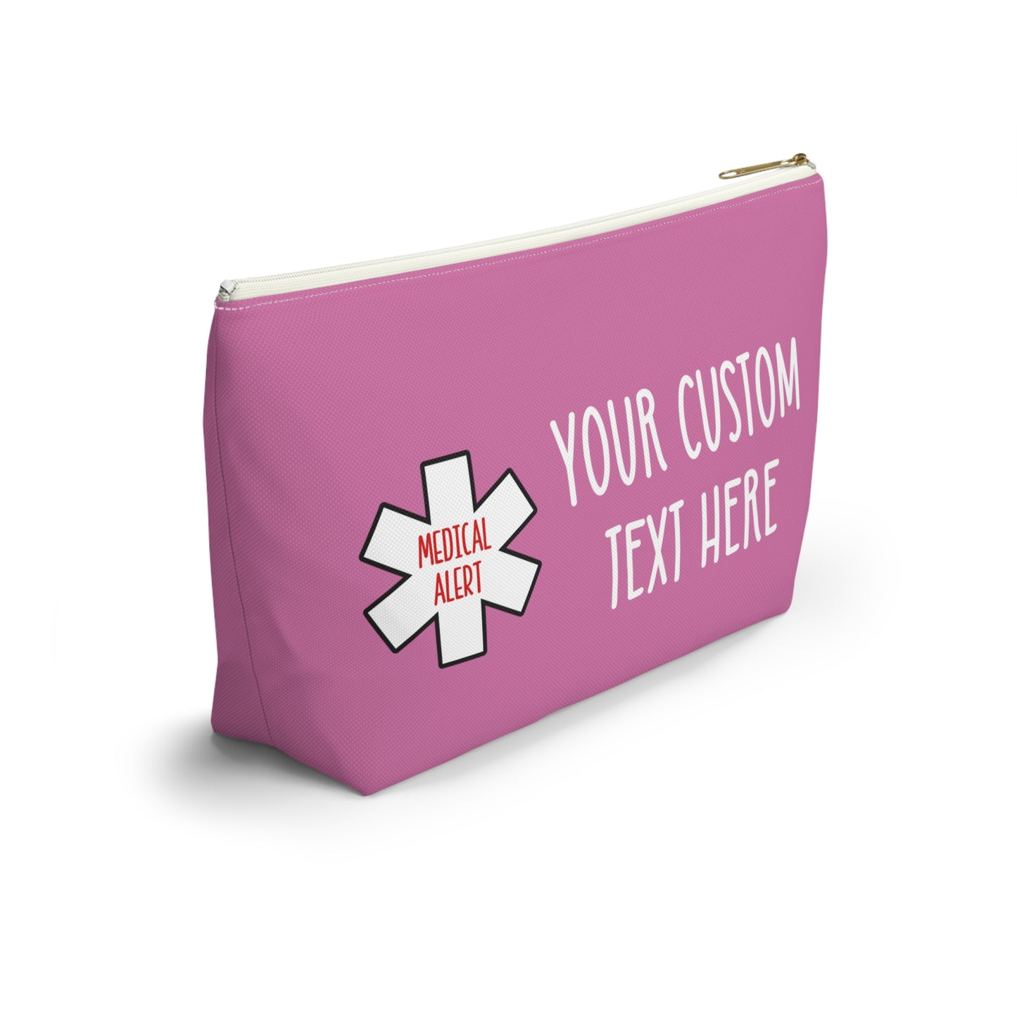 Custom Medicine Bag, Personalized Emergency Medication Bag, Diabetes bag, Medical Alert Bag, Pill organizer travel bag, Meds Pouch,
