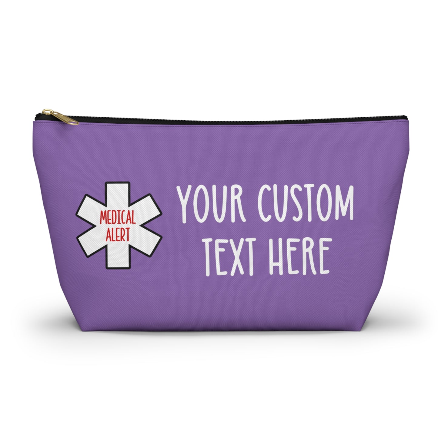 Custom Medicine Bag, Personalized Emergency Medication Bag, Diabetes bag, Medical Alert Bag, Pill organizer travel bag, Meds Pouch,