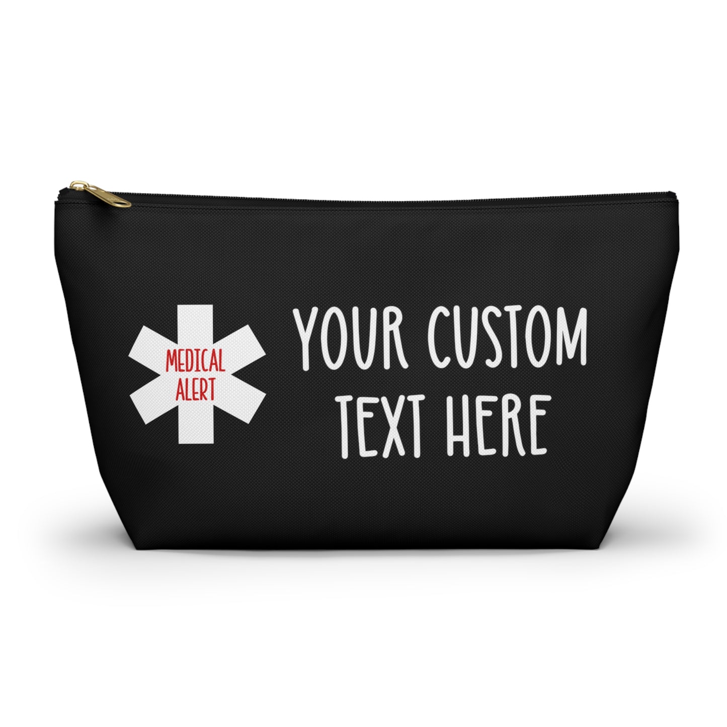 Custom Medicine Bag, Personalized Emergency Medication Bag, Diabetes bag, Medical Alert Bag, Pill organizer travel bag, Meds Pouch,