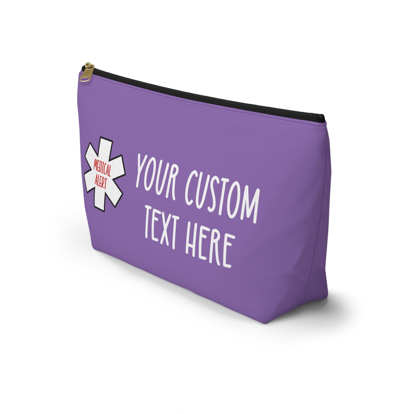 Custom Medicine Bag, Personalized Emergency Medication Bag, Diabetes bag, Medical Alert Bag, Pill organizer travel bag, Meds Pouch,