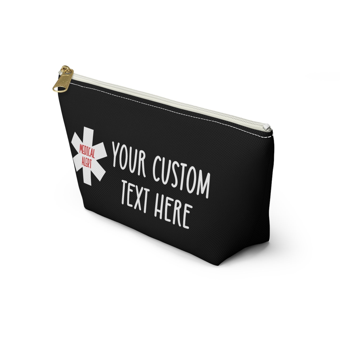 Custom Medicine Bag, Personalized Emergency Medication Bag, Diabetes bag, Medical Alert Bag, Pill organizer travel bag, Meds Pouch,