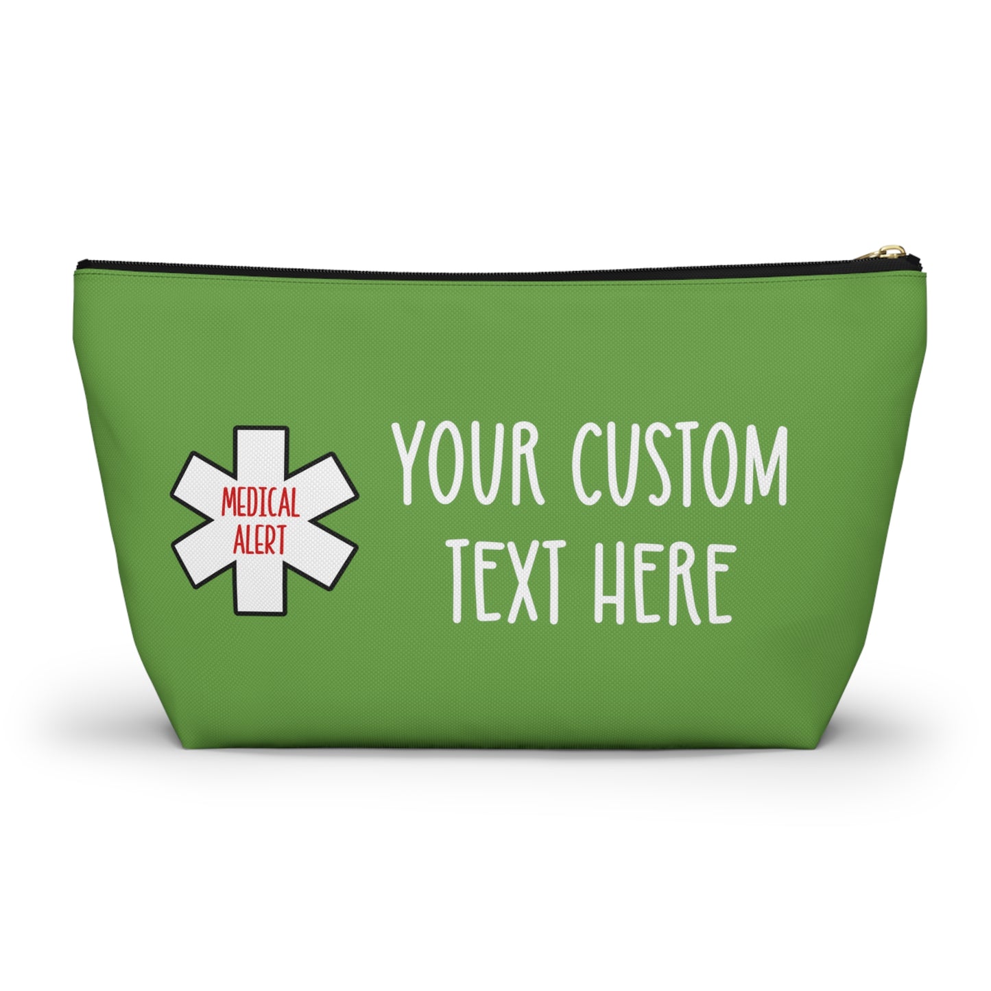 Medicine Bag, Personalized Emergency Medication Bag, Diabetes bag, Medical Alert Bag, Pill organizer travel bag, Meds Pouch,