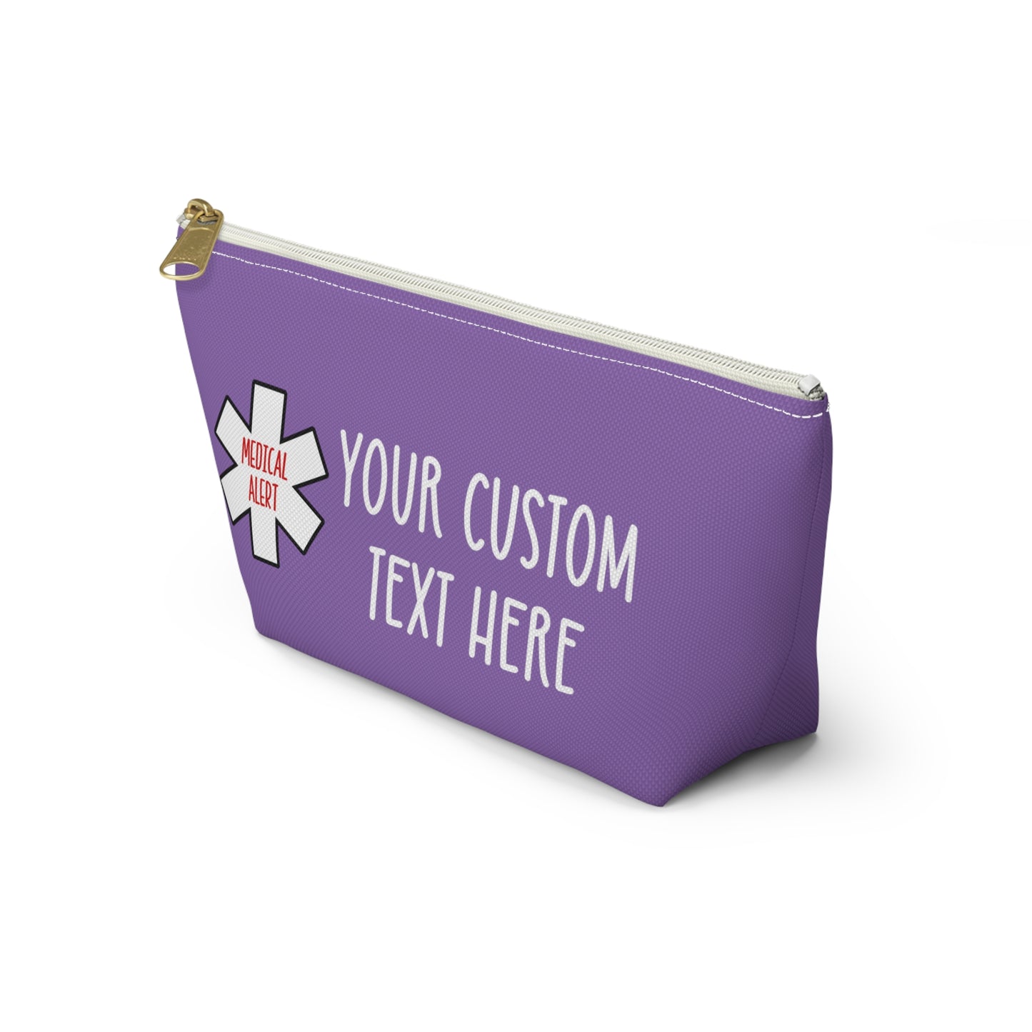 Custom Medicine Bag, Personalized Emergency Medication Bag, Diabetes bag, Medical Alert Bag, Pill organizer travel bag, Meds Pouch,