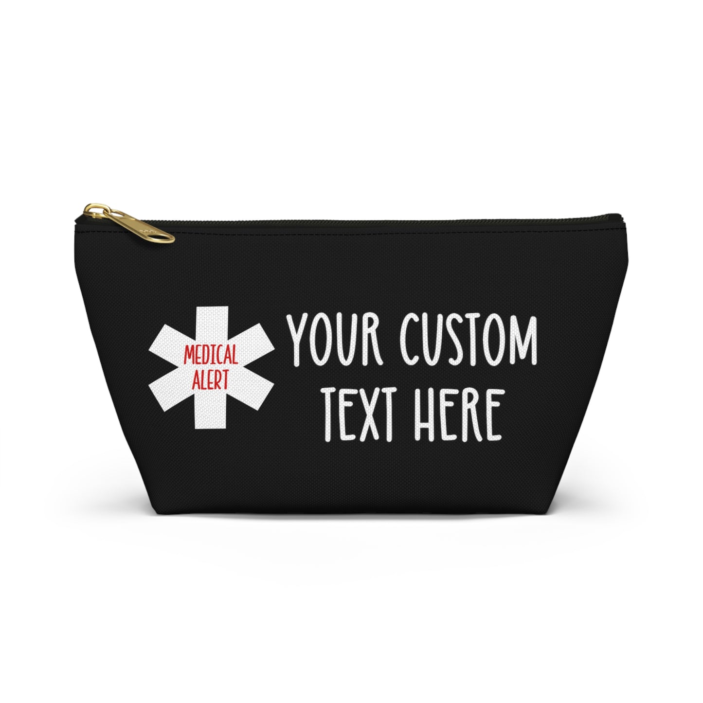 Custom Medicine Bag, Personalized Emergency Medication Bag, Diabetes bag, Medical Alert Bag, Pill organizer travel bag, Meds Pouch,