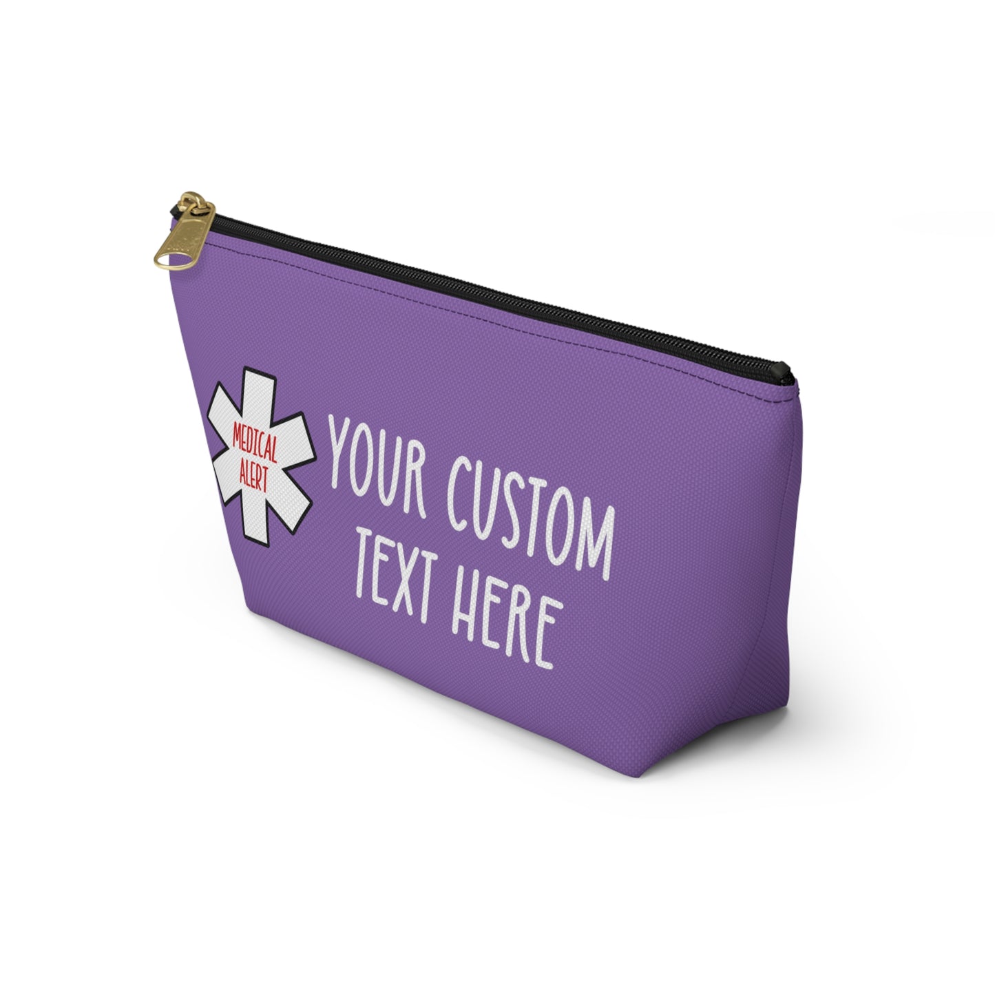 Custom Medicine Bag, Personalized Emergency Medication Bag, Diabetes bag, Medical Alert Bag, Pill organizer travel bag, Meds Pouch,
