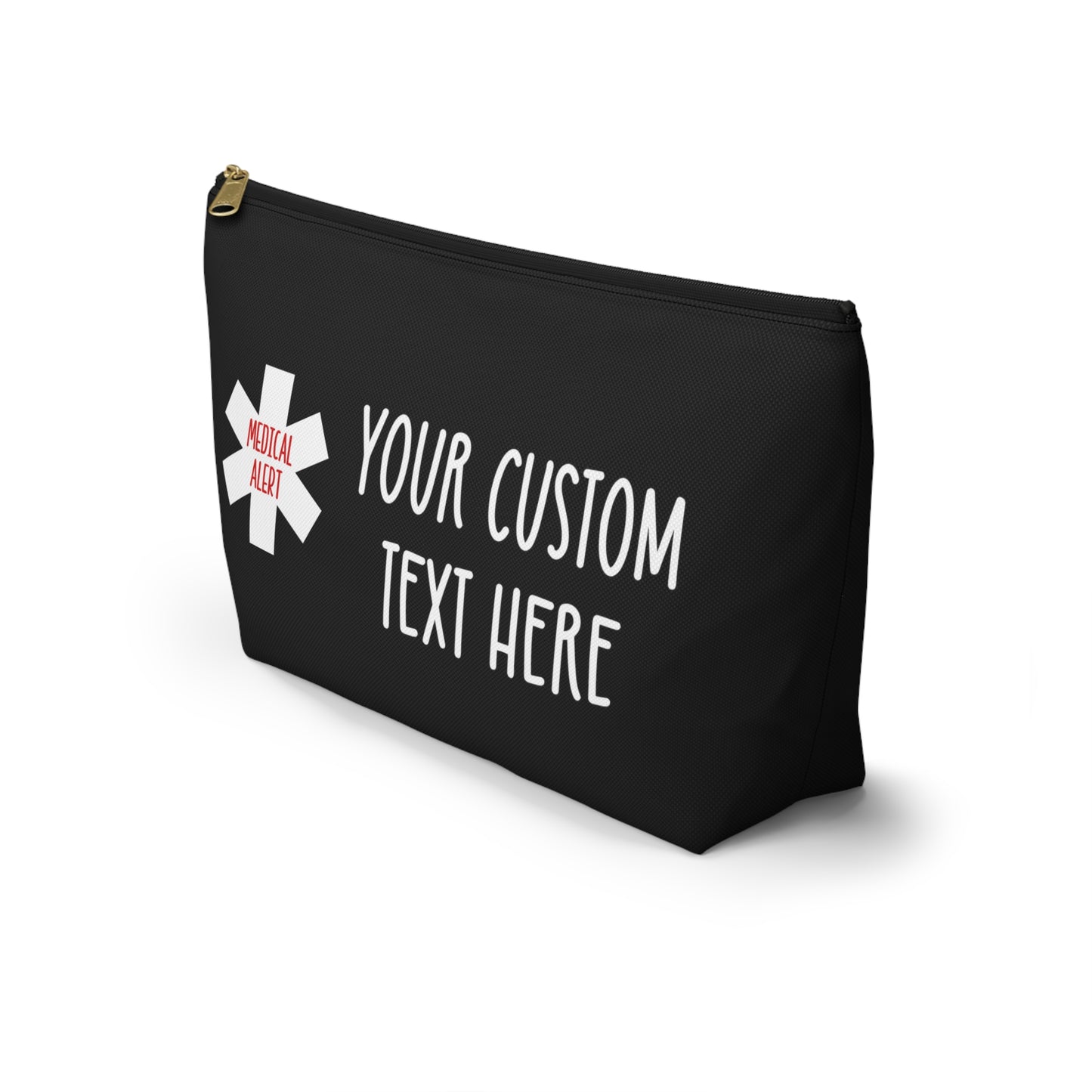 Custom Medicine Bag, Personalized Emergency Medication Bag, Diabetes bag, Medical Alert Bag, Pill organizer travel bag, Meds Pouch,