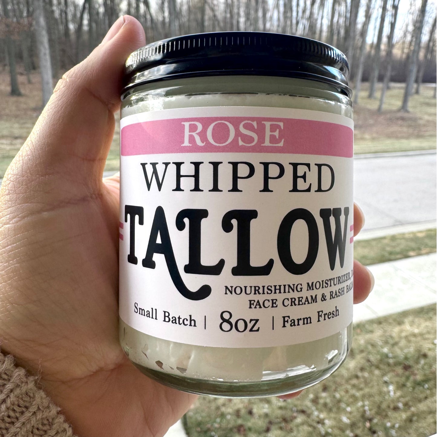 Whipped Beef Tallow | Grass Fed Halal Beef Tallow | Scented & Unscented | No Chemicals