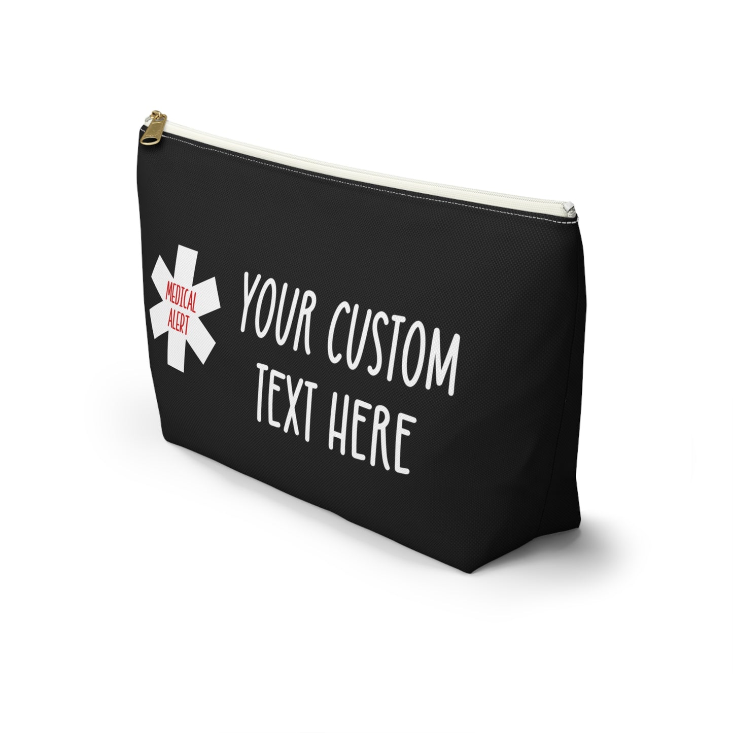 Custom Medicine Bag, Personalized Emergency Medication Bag, Diabetes bag, Medical Alert Bag, Pill organizer travel bag, Meds Pouch,
