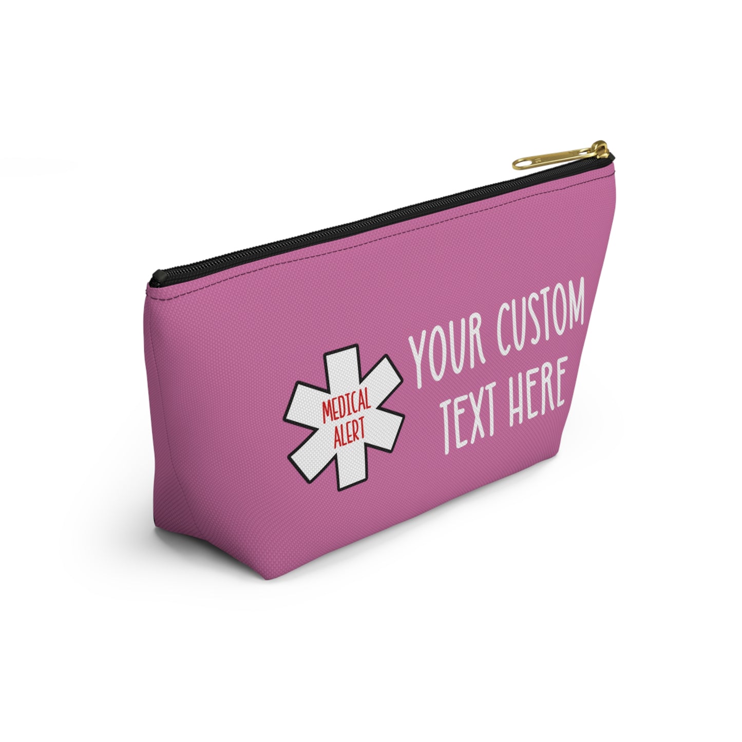 Custom Medicine Bag, Personalized Emergency Medication Bag, Diabetes bag, Medical Alert Bag, Pill organizer travel bag, Meds Pouch,