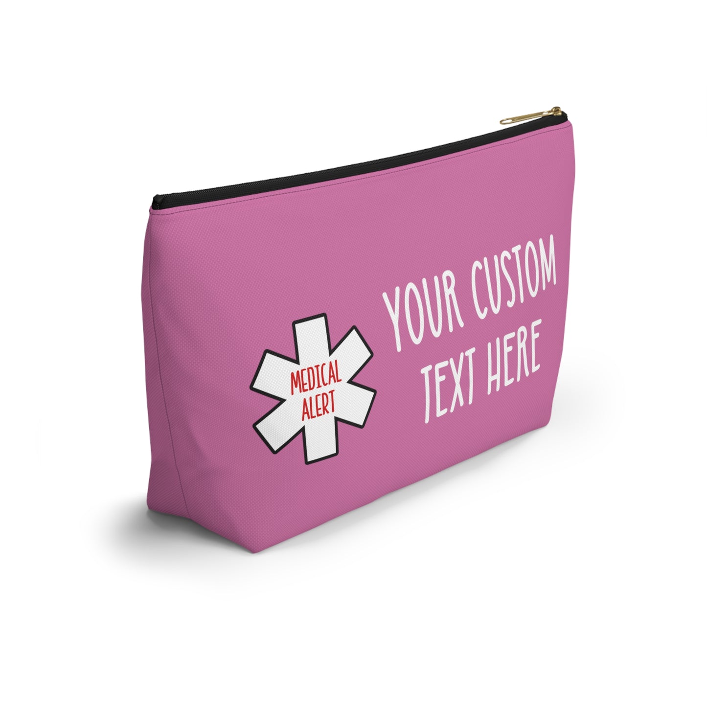 Custom Medicine Bag, Personalized Emergency Medication Bag, Diabetes bag, Medical Alert Bag, Pill organizer travel bag, Meds Pouch,