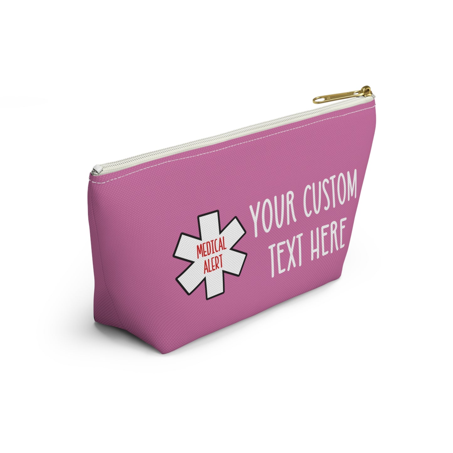 Custom Medicine Bag, Personalized Emergency Medication Bag, Diabetes bag, Medical Alert Bag, Pill organizer travel bag, Meds Pouch,