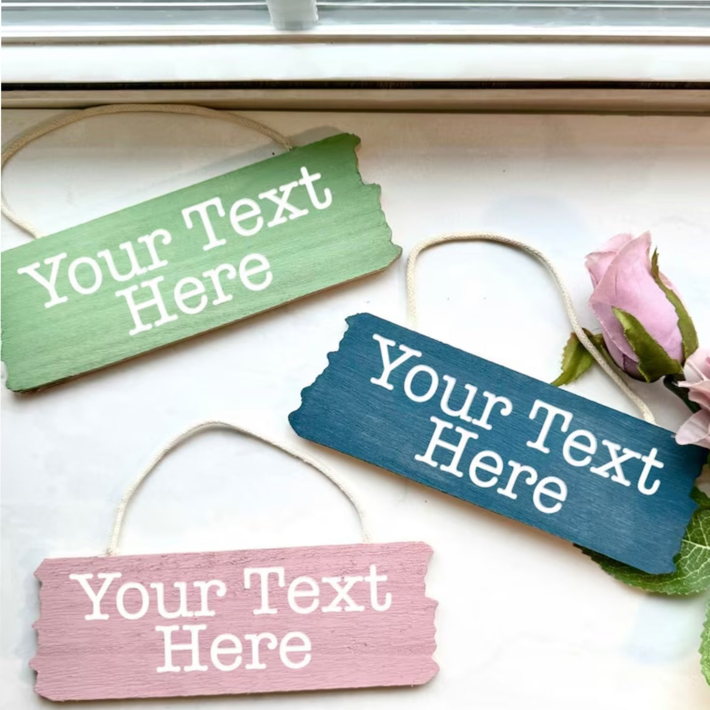 Mini Rustic Sign, Custom small wood sign