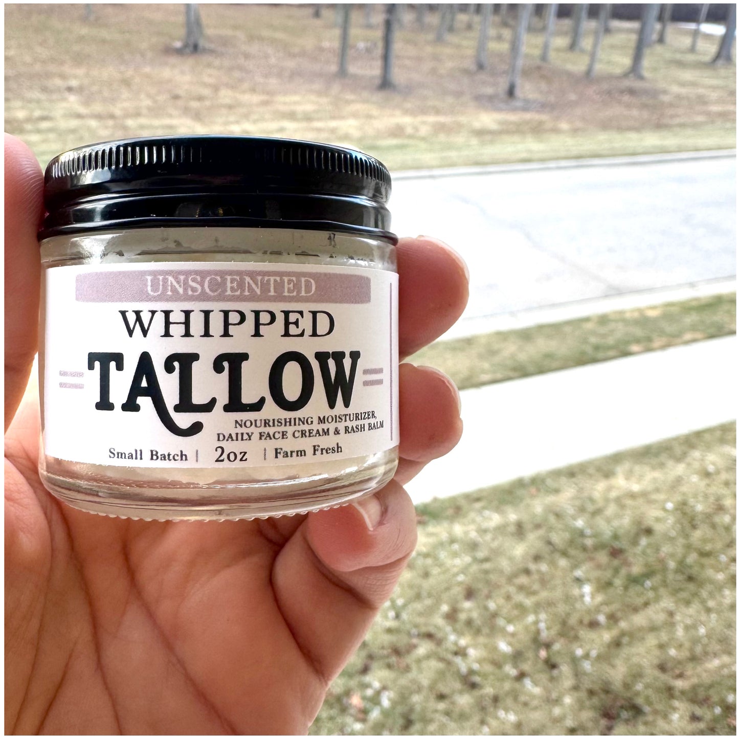 Whipped Beef Tallow | Grass Fed Halal Beef Tallow | Scented & Unscented | No Chemicals