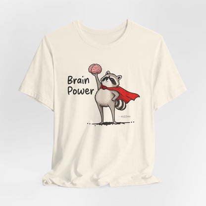 Funny Raccoon Brain Power Shirt