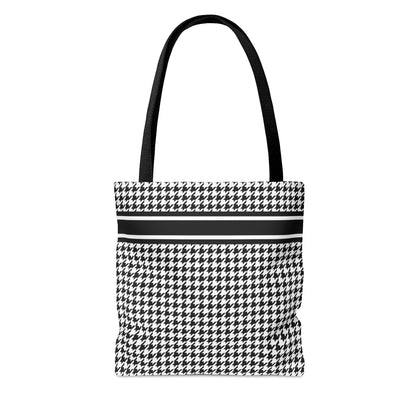 Houndstooth tote, Kiffiyeh Tote Bag, Palestine Kiffiyeh tote bag,