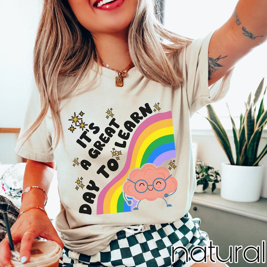 Teacher Shirt, It's a Great Day to Learn Teacher gift ideas