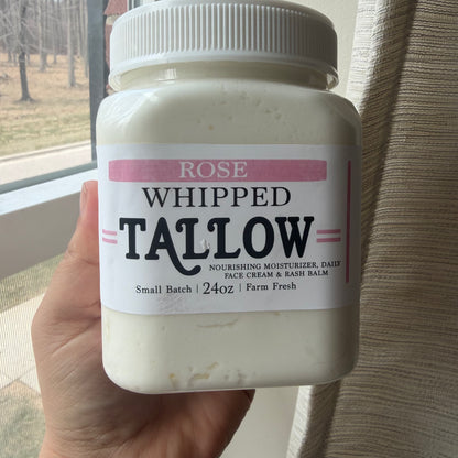 Whipped Beef Tallow | Grass Fed Halal Beef Tallow | Scented & Unscented | No Chemicals