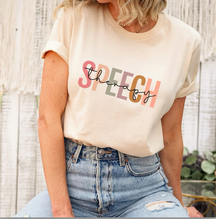 SLP shirt, speech therapy shirt, Speech Therapist tshirt