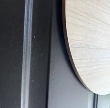 Salam Front Door Hanger, Please remove your shoes entry way sign